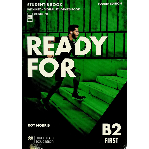 Ready for  B2 first. Sudents Book with Key+Digital Students B00k and Students App