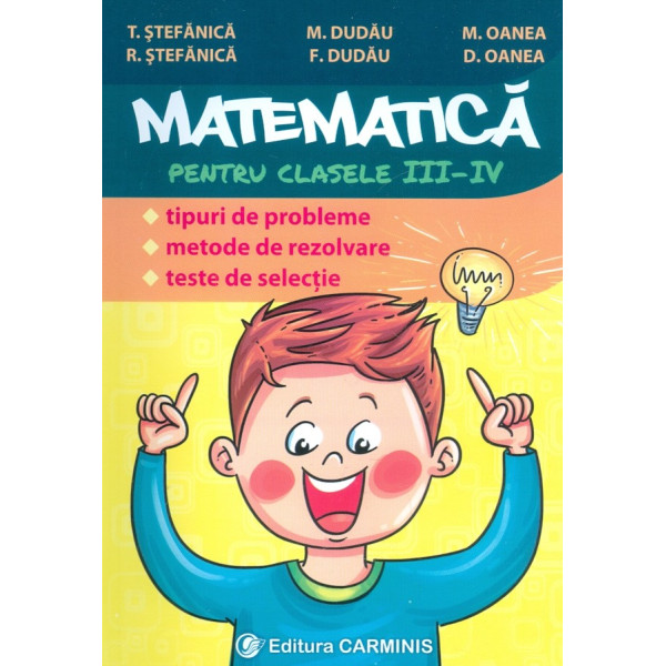 Matematica pentru clasele III-IV