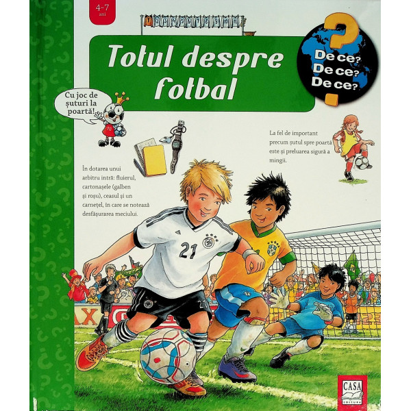 Totul despre fotbal, 4-7 ani