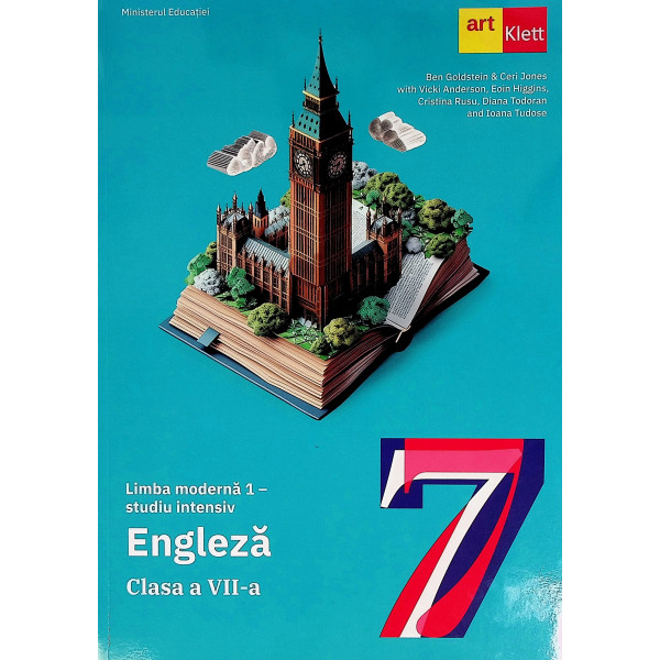 Engleza, clasa a VII-a. Limba moderna 1- studiu intensiv