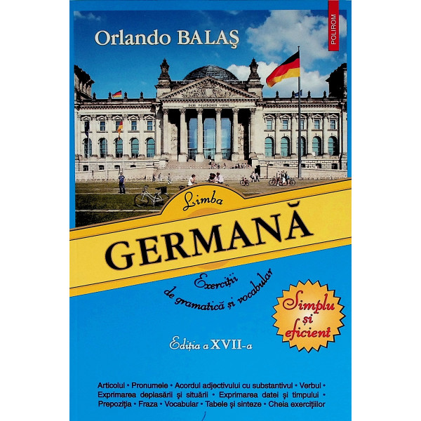 Limba germana. Exercitii de gramatica si vocabular. Simplu si eficient