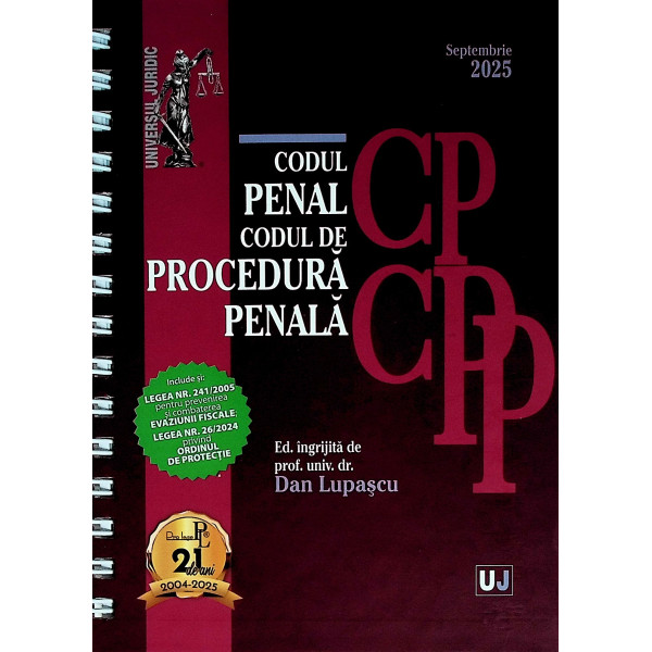 Codul penal. Codul de procedura penala