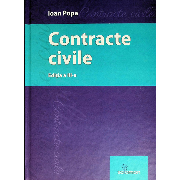 Contracte civile