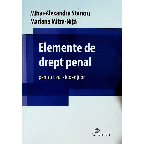 Elemente de drept penal pentru uzul studentilor