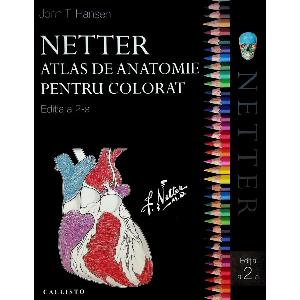 Netter - Atlas de anatomie pentru colorat