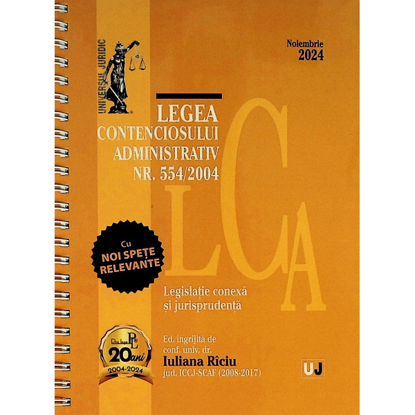 Legea contenciosului administrativ nr. 554/2004