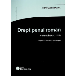 Drept penal roman, vol. I...