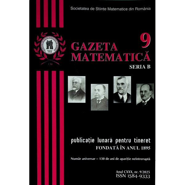 Gazeta matematica, nr.9/2025