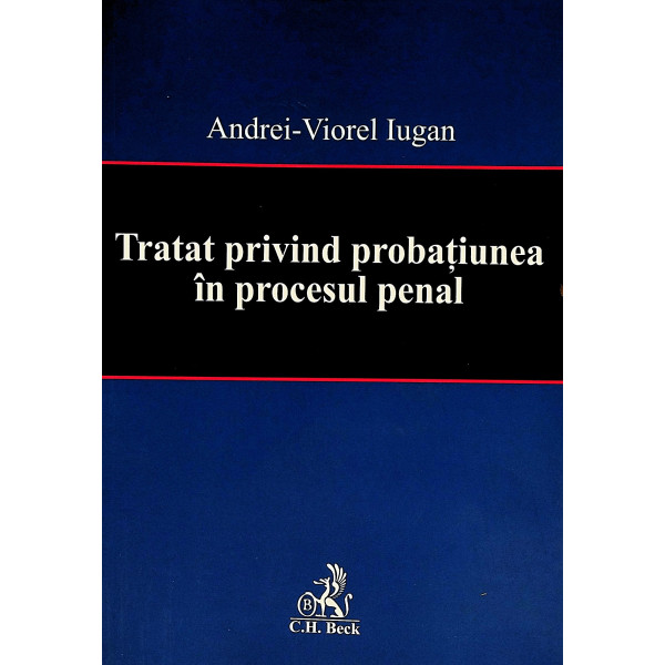 Tratat privind probatiunea in procesul penal