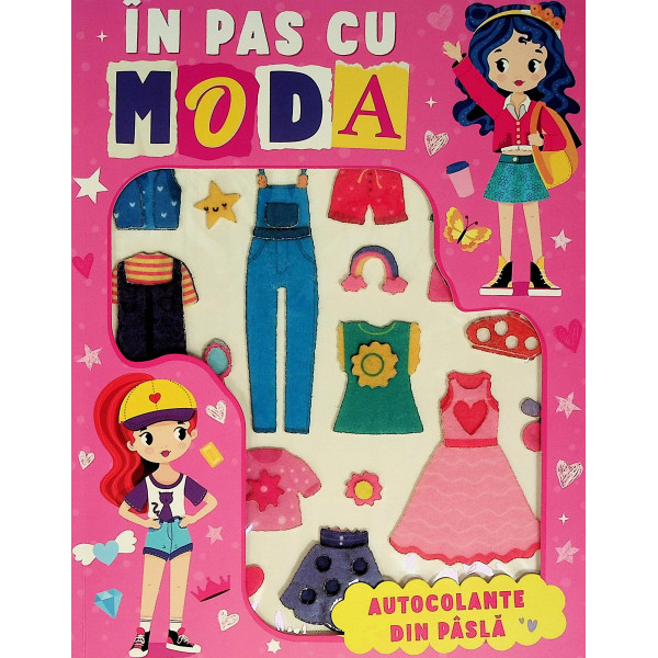 In pas cu moda. Autocolante din pasla