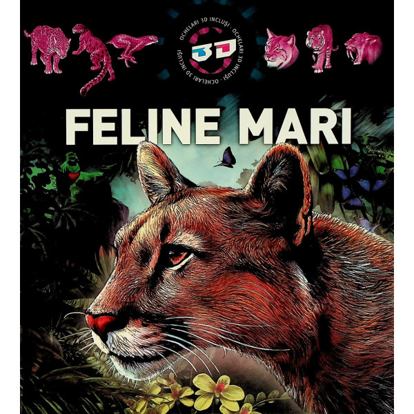 Feline mari. Ochelari 3D inclusi