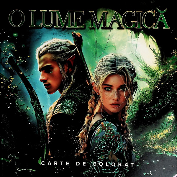 O lume magica. Carte de colorat