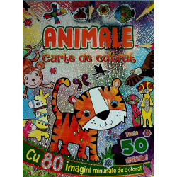 Animale. Carte de colorat