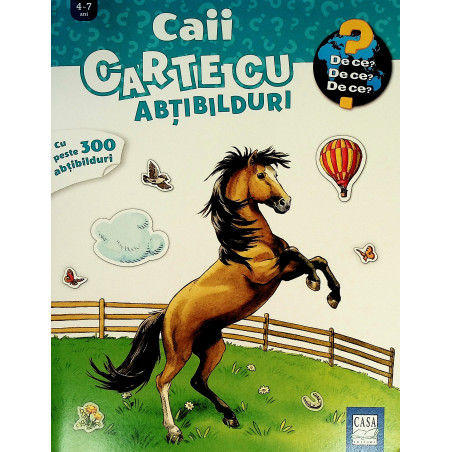 Caii. Carte cu abtibilduri,...