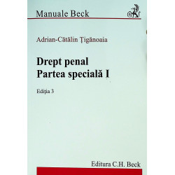 Drept penal. Partea speciala I