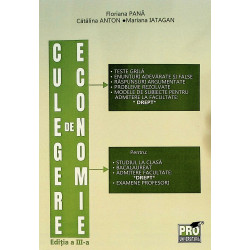 Culegere de economie