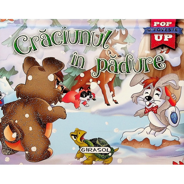 Craciunul in padure. Carte pop-up