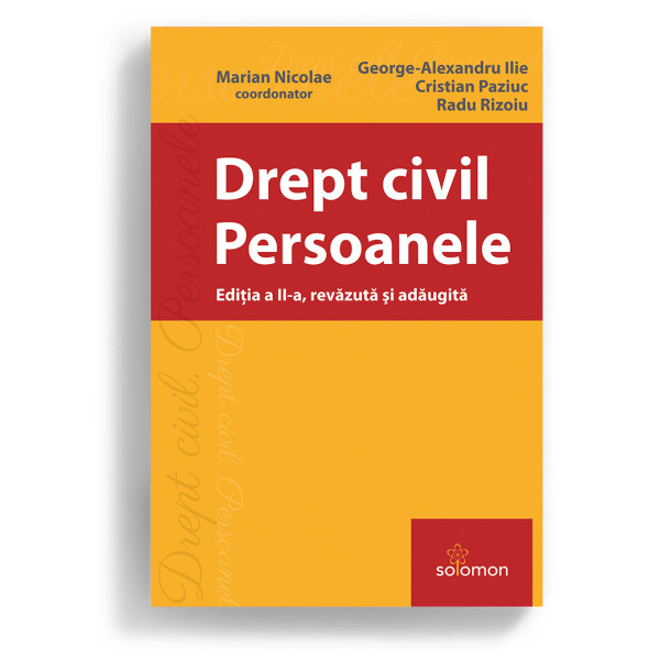 Drept civil. Persoanele
