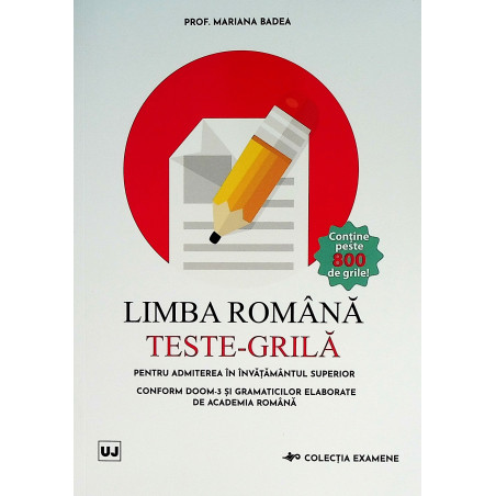 Limba romana. Teste-Grila...