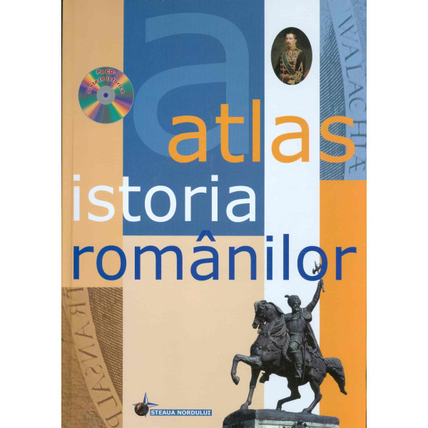 Atlas istoria romanilor cu CD
