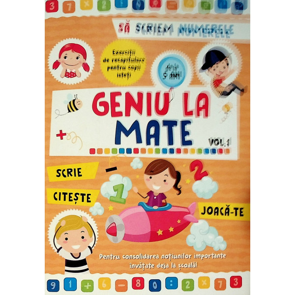 Geniu la mate, vol. I - Sa scriem numerele