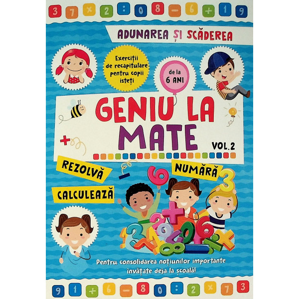 Geniu la mate, vol. II - Adunarea si scaderea