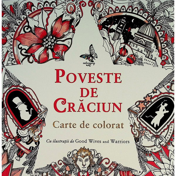 Poveste de Craciun. Carte de colorat
