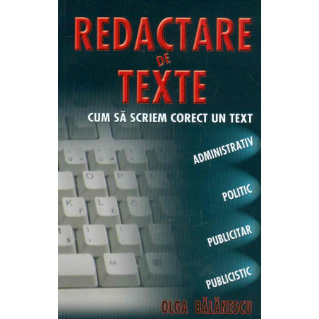 Redactare de texte. Cum sa...