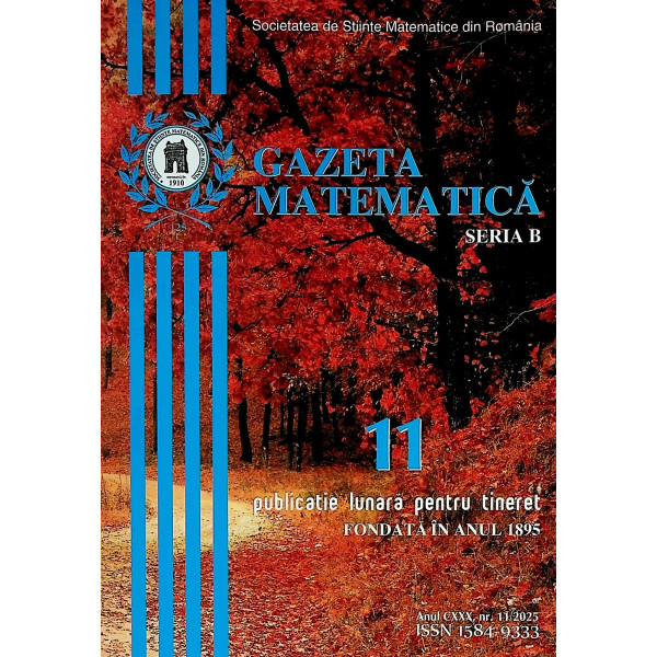 Gazeta matematica, nr.11/2025