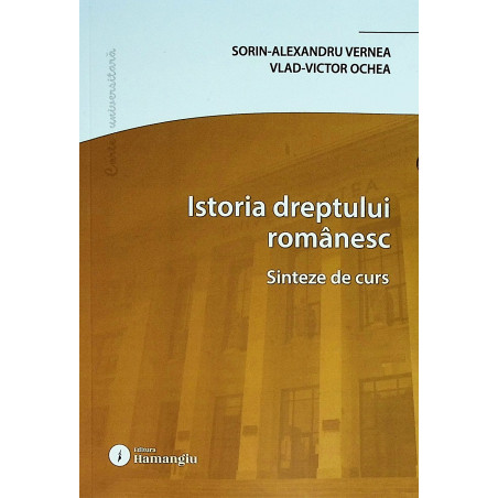 Istoria dreptului romanesc....