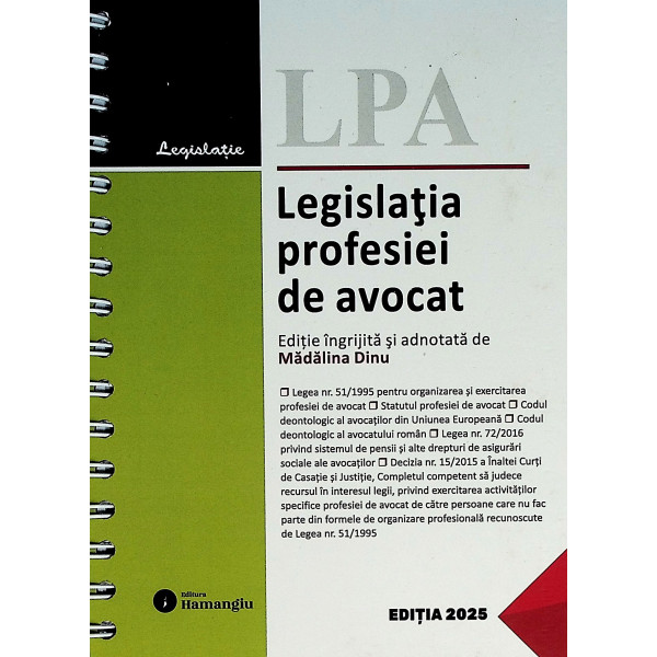 Legislatia profesiei de avocat