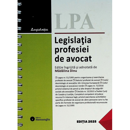 Legislatia profesiei de avocat