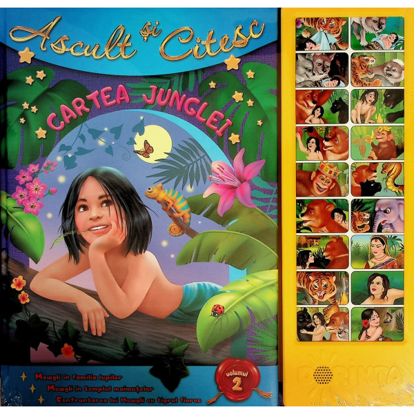 Cartea junglei - Ascult si citesc