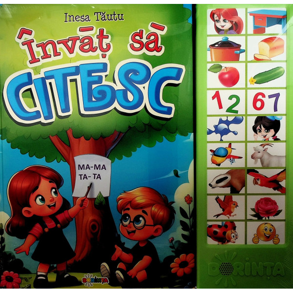 Invat sa citesc. Carte cu sunete