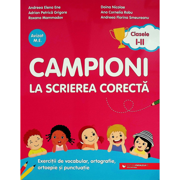 Campioni la scrierea corecte, clasele I-II