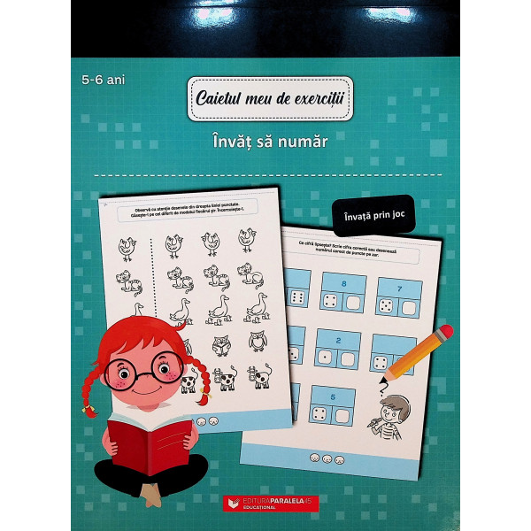 Caietul meu de exercitii.Invat sa numar ,5-6 ani