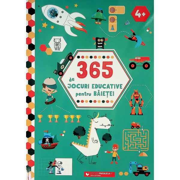 365 de jocuri educative pentru baieti