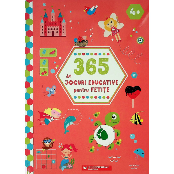 365 de jocuri educative pentru fetite