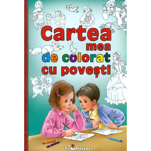 Cartea mea de colorat cu povesti