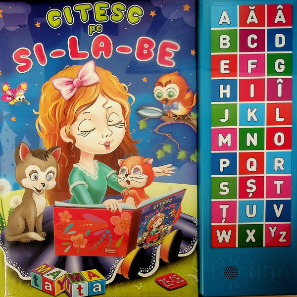 Citesc pe si-la-be. Carte cu sunete