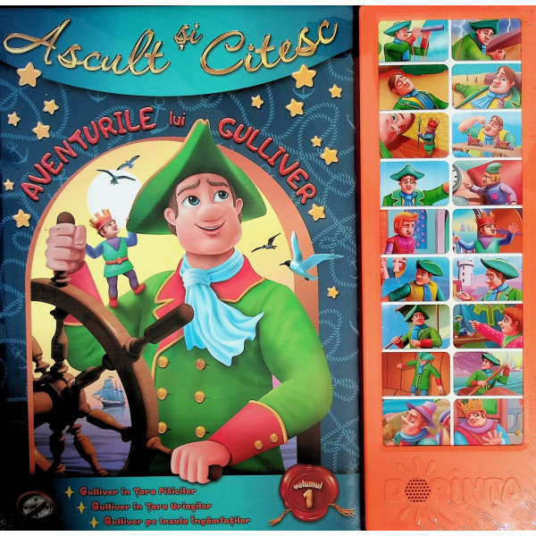 Aventurile lui Gulliver, vol. I - Ascult si citesc