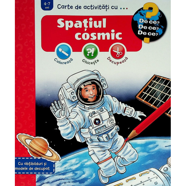 Carte de activitati cu... Spatiul cosmic