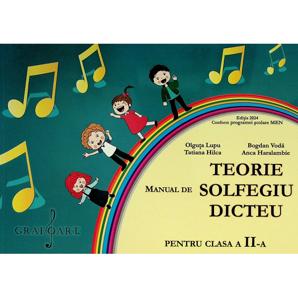 Manual de teorie, solfegiu, dicteu, clasa a II-a