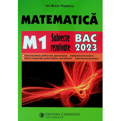 Matematica M1:subiecte...