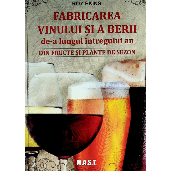 Fabricarea vinului si a berii de-a lungul intregului an din fructe si plante de sezon