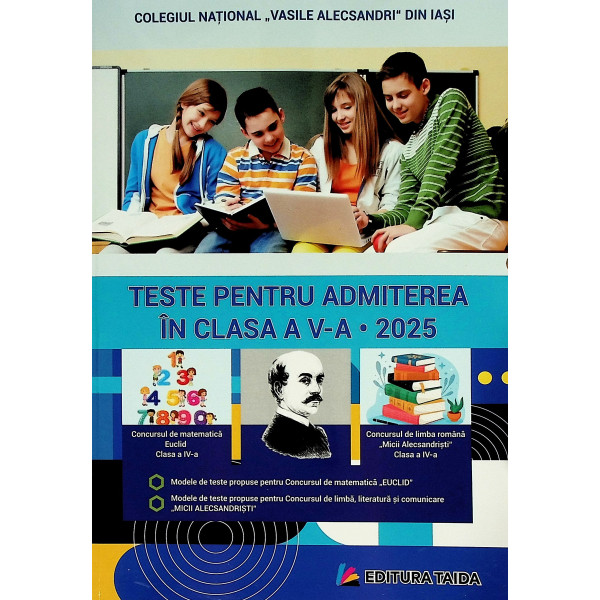 Teste pentru admiterea in clasa a V-a