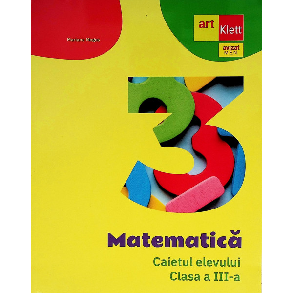 Matematica, clasa a III-a. Caietul elevului