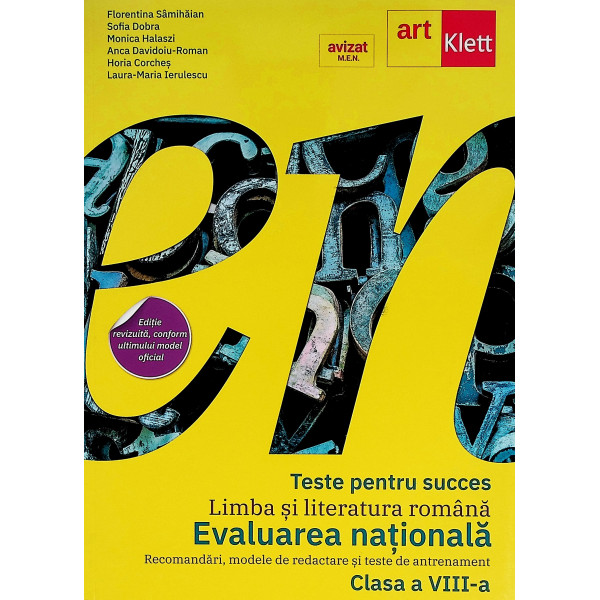 Teste pentru succes-Limba si literatura romana, clasa a VIII-a - Evaluarea nationala