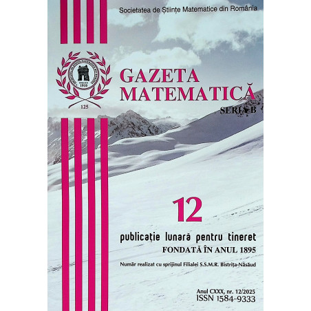 Gazeta matematica, nr. 12/2025