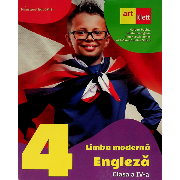 Limba moderna engleza, clasa a IV-a